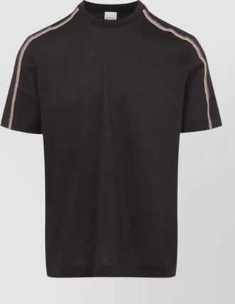 Paul Smith stripe tape detail crew neck tshirt