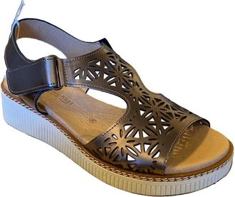 Eric Michael Womens Trudy Sandal In Bronze