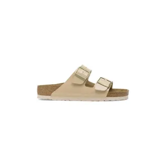 Birkenstock Dames, Schoenen, Beige, Maat: 36 EU Leer