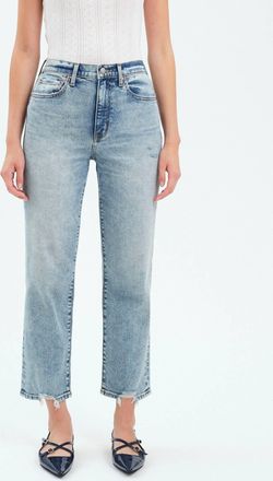 Daze Straight Up Jeans In New Flame Vintage