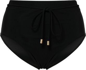 Zimmermann Halliday high-waisted bikini bottoms - women - Polyamide/Polyamide/Elastane/Elastane - 0 - Black