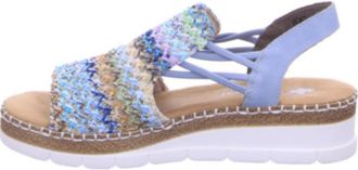 Rieker Wedges - Dames - Schoenen - Veelkleurig - Maat: 40 EU Zijde