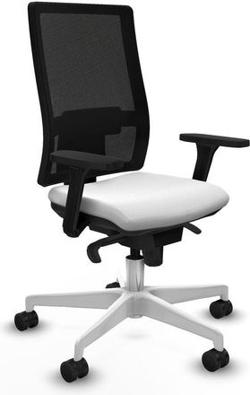 Piqueras y Crespo Piqueras Et Crespo Horna Silla De Oficina Blanca Regulable