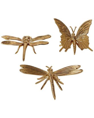 Two's Company Set Of 3 Nature Decor Pieces