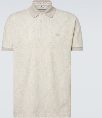 Etro Paisley cotton polo shirt