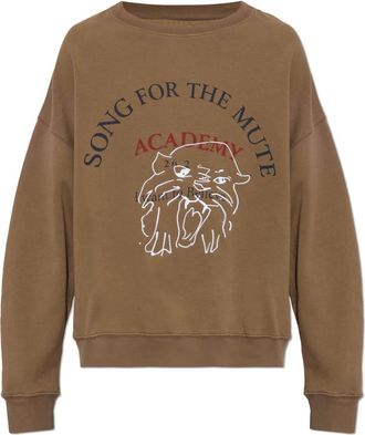 Song for the Mute Sudadera Estampada - Sweatshirts & Hoodies - Hombre - Marr&oacute;n - XL