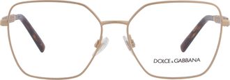 Dolce & Gabbana Demo Square Ladies Eyeglasses DG1351 02 56