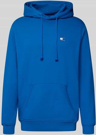 Tommy Jeans Regular Fit Hoodie aus reiner Baumwolle in Royal, Größe XXL