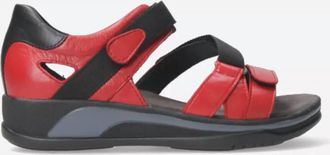 Wolky Womens Desh Casual Sandals In Red