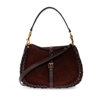 Etro Borsa Pony M in Camoscio - - Bags - Donna - Rosso - ONE SIZE