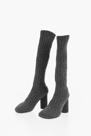 Bottega Veneta Stivali Sock ATOMIC in Misto Lana 9cm Bottega Veneta