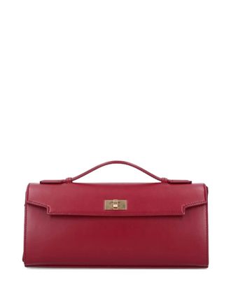 Anya Hindmarch mini top-handle cross body bag - Red