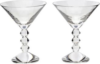 Baccarat Vega Stemware Martini Glass Set of 2 2810901