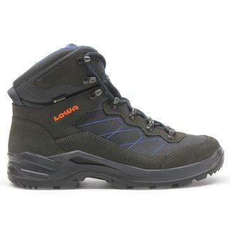 Lowa Taurus Pro GTX Mid Leather Textile Mens Ankle Boots - Anthracite - Size:UK 10.5