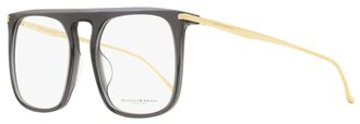 DKNY Womens Square Eyeglasses DO7000 011 Transparent Gray/Gold 52mm