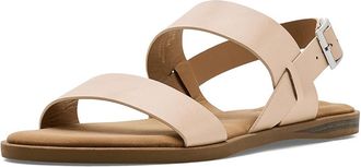 Journee Collection Lavine Womens Sandals Blush : 6.5 M, Faux Leather