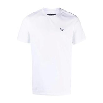 Barbour Essential Sports T-Shirt - male - Barbour - T-Shirts - White - 2XL - Tops