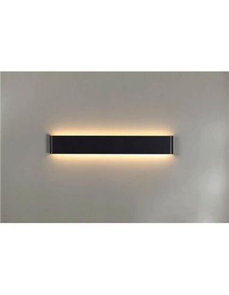 Mantra Mantra Aplique De Pared Led Egeo Negro 14w 2700k/3000k
