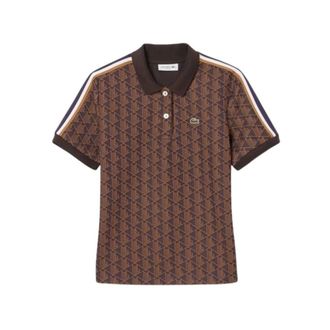 Lacoste Donna, Top, Marrone, M, new