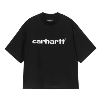 Carhartt Work in Progress (WMNS) Carhartt WIP Archive Script Short Sleeve T-Shirt Black I036042-89-XX