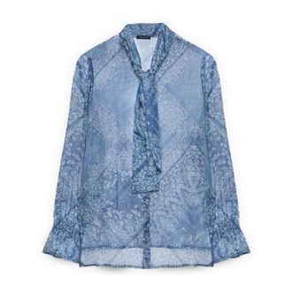 Fiorella Rubino Donna, Camicette, Blu, 4Xl, new