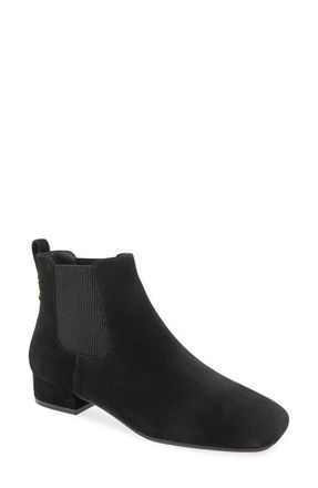 Aerosoles Nancilee Chelsea Boot in Black Suede at Nordstrom, Size 6.5