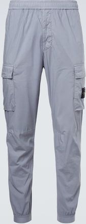 Stone Island Compass cotton-blend cargo pants