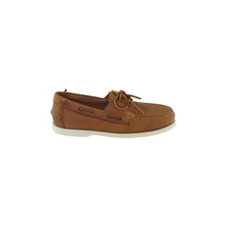 Polo Ralph Lauren Schoenen, Heren, Bruin, 45 EU, Leer, Merton Leren Bootschoen