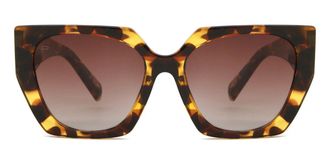 Privé Revaux BACKSTAGE/S Polarized 086/LA Womens Sunglasses Tortoiseshell Size 56
