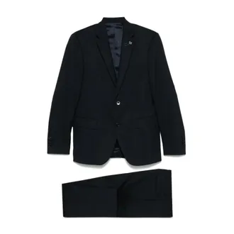 Lardini Heren, Pakken, Blauw, Maat: L