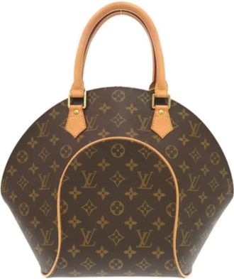 Louis Vuitton Tweedehands Canvas Louis Vuitton tassen - Dames - Vintage Handtas - Bruin - ONE Size - Vintage