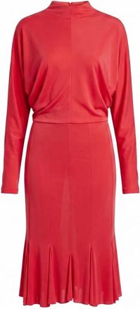 Jacquemus La Robe Losange - Dames - Casual kleedjes - Rood - S - Leer - Kleedjes