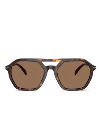 Michael Kors Occhiali da sole geometrici - Marrone