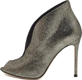 Gianvito Rossi Sandali Vamp a punta aperta - Grigio