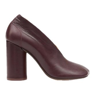 Maison Margiela D&eacute;collet&eacute; Anatomic Court - - Shoes - Donna - Marrone - 37 EU