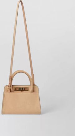 Fabiana Filippi leather mini bag structured shape shoulder strap