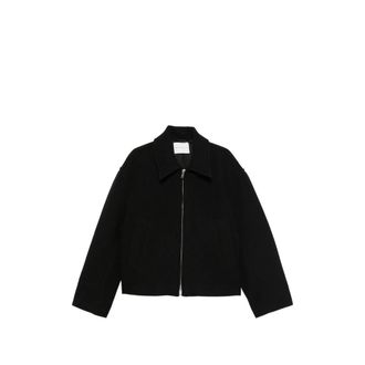 STUDIO NICHOLSON Zip-up Spread-collar Shirt Jacket