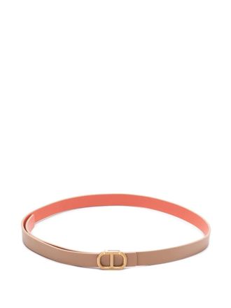 Twin-Set reversible belt - women - Polyurethane - S - Brown
