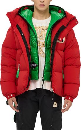 AlphaStyle Kudu Puffer [Alpha Never Broke Darkshine Edition] in Red at Nordstrom, Size Xx-Large