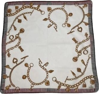 Fendi Pre-owned Scarves, female, Multicolor, Size: ONE SIZE Pre-owned Silk Scarf