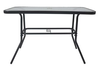 ebuy24 Mesa De Comedor De Jard&iacute;n De Cristal 110x55 70x110x55 - Vcm