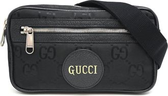 Gucci Black Nylon Sling Bag (Pre-Owned)