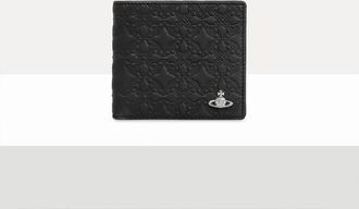 Vivienne Westwood Billfold Wallet Nappa Leather Black One Size Men