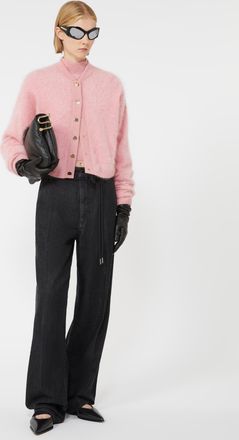 Max Mara Womens Capsula - Jeans With Belt - Dark Grey Cotton - Size EU 34 (Womens)