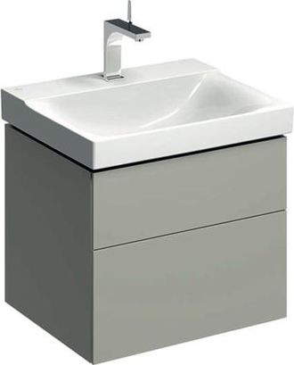 Keramag Geberit Xeno 2 Mueble Bajo Lavabo 580x530x462mm, 2 Cajones