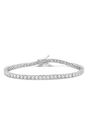 SHYMI Cubic Zirconia Tennis Bracelet in Silver at Nordstrom