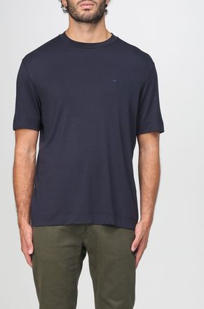 Emporio Armani T-shirt basic Emporio Armani in modal e seta