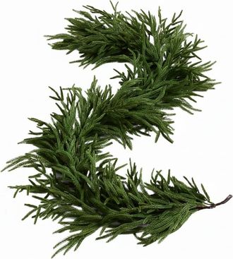 MondoViro Corona navide&ntilde;a verde de 270 cm