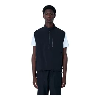 Comme Des Gar&ccedil;ons Heren, Jassen, Zwart, Maat: L Nylon