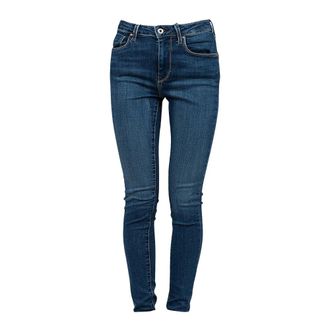 Pepe Jeans London Regent Skinny Jeans - Dames - Jeans - Blauw - Maat: W30 Zijde